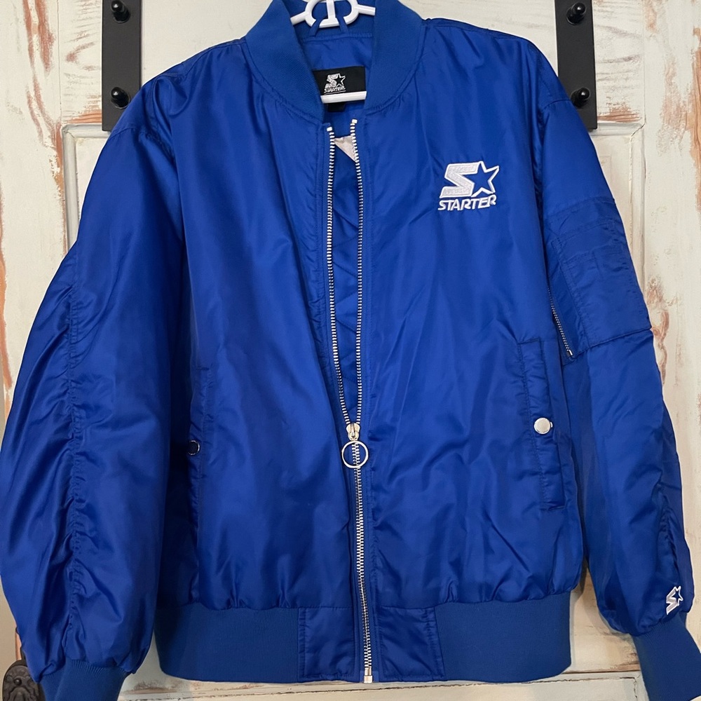 STARTER Black Label Bomber Jacket Size M